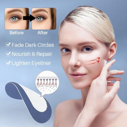 Microneedles Eye Mask Gel Hyaluronic Acid Eye Patches Skin Care For Dark Circles Moisturizing Anti Wrinkle Beauty 5/10 Pairs
