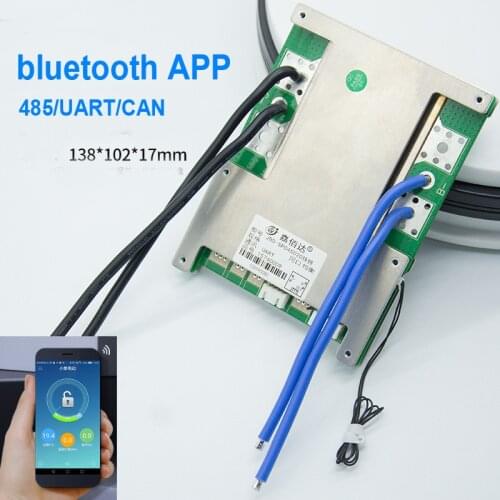 4S 100A BMS bluetooth APP 4S 12.8V lifepo4 battery BMS 4s 120A 60A 80A UART 485 smart BMS 4S 14.8V li ion lithium BMS 4S 60A 80A