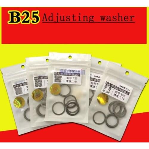 B25 diesel common rail injector nozzle air remaining gap adjusting washers gaskets for BOSCCH 110