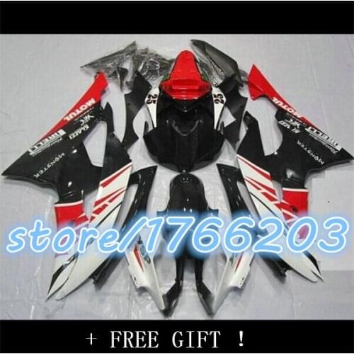 Hot Sales For YZF-600 R6 2008-2014 Fairing YZF-R6 YZFR6 Red Black White Sport Bike Motorcycle Fairing