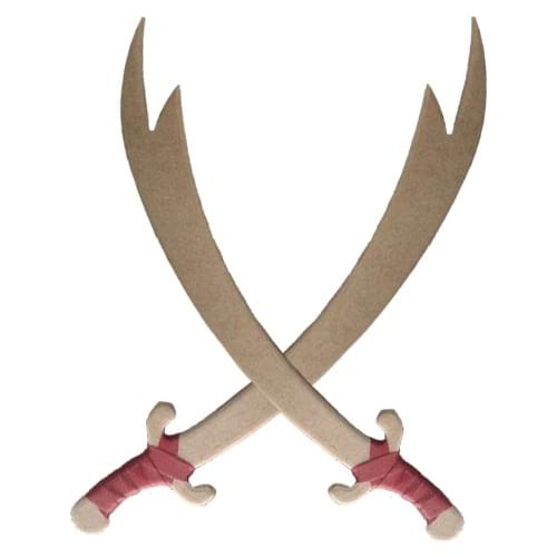 Diriliş Ertugrul Sword Toy Wooden Set Zülfikar Ottoman Turkish Empire Weapon Set for Children