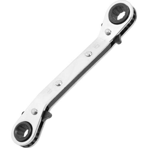 6-10mm Double Head Ratchet Combination Wrenches Set Quick Release Multi Spanner Wrench Curved Metric Auto Repair Hand Tools