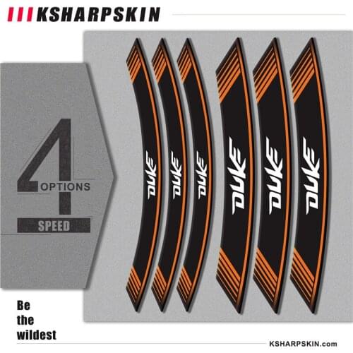 Motorcycle sticker stripe personality wheel stickers creative reflective decorative tires for DUCATI PANIGALE