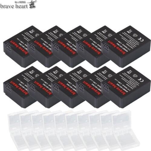 Wholesale 10pcs gopro hero 3 3+ Battery bateria AHDBT-301 batteries AHDBT-302 for GoPro go pro Hero 3 3+ camera accessories