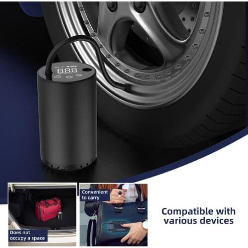 NEW Xiaomi Mojietu Portable Smart Digital Tire Pressure Detection Electric Inflator Pump Car Bike Ball Tire Pressure Monitoring