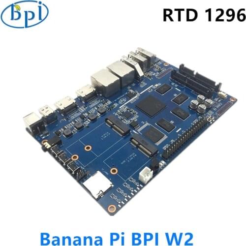 Banana Pi BPI W2 smart NAS router RTD1296 chip design