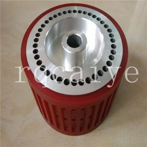 High Quality FH.10066561/02 PU-Suction Wheel For Stahl Folding Machine Parts 124 *18 *70mm