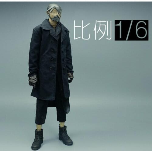 1/6th Soldier Coat Model for 12" Action Figure Doll