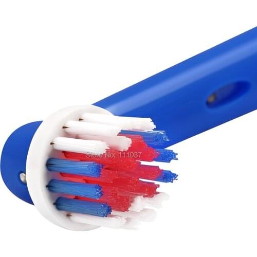 EB-10A EB-17A SB-17A EB-17S EB-18A SB-20A Kids/Red Bristle/4 Colors/Sensitive/3D White/Precision Electric Toothbrush Heads 4pack