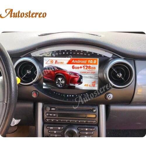 For Mini Cooper R50 R53 2004-2006 Android 10.0 Car GPS Navigation Touch Screen Head Unit Multimedia Player Radio Tape Recorder