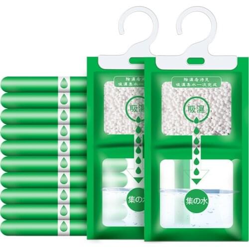 Large capacity 230g Hanging Wardrobe Hanging Moisture Bag Closet Cabinet Wardrobe Dehumidifier Drying Agent Hygroscopic Anti-Mol