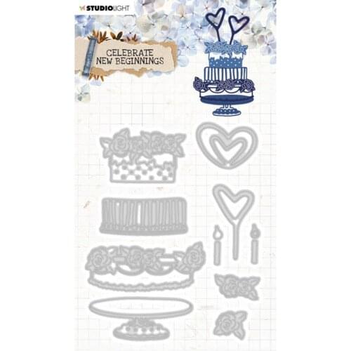 CH 2021 New Arrival Cake shape Metal Cutting Dies and stamps DIY Scrapbooking Card Stencil Paper DIY Cards
