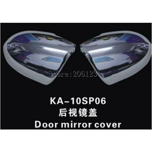 2Pcs For Kia Sportage 2011 2012 2013 2014 2015 ABS Chrome Rear mirror cover