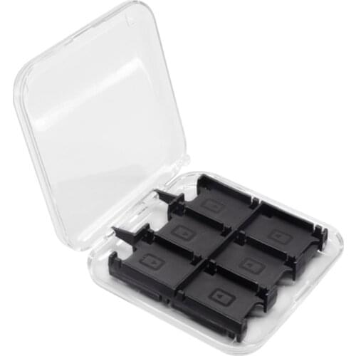 Game Card Storage Holder Case for Nintendo Switch and Lite 12 Cartridge Slots Game Card Storage Box for SD Memory Cards