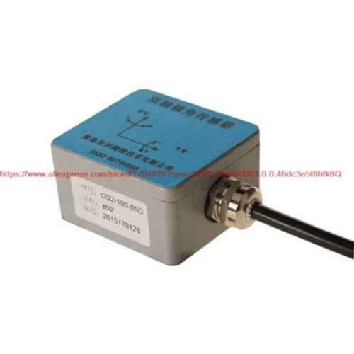 100% New and original CQ-100 Dual Axis Inclinometer Inclinometer Level Measurement RS485 / 232