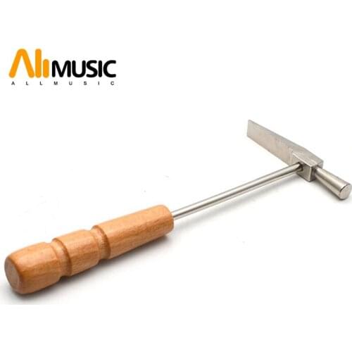 Kalimba Tuning Hammer Wooden Handle Metal Tuning Hammer For Thumb Piano Portable Tuning Hammer For All Size Thumb Piano