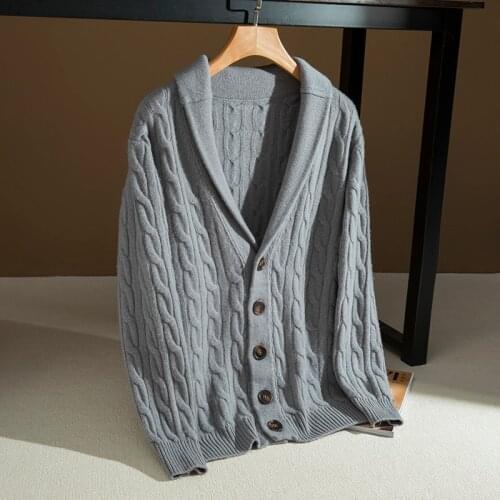 LHZSYY Men's Knitted Cardigans