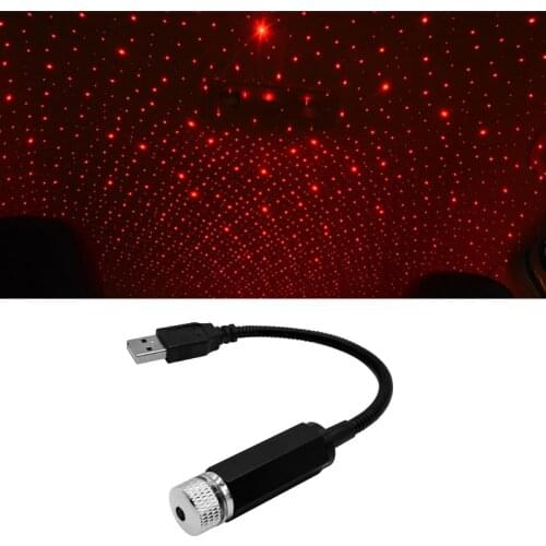 Car Roof Galaxy Star Projector Light USB Decorative Lamp Interior Lighting For Mazda 3 Axela 6 Atenza CX7 CX5 RX8 MX3 MX5 Speed