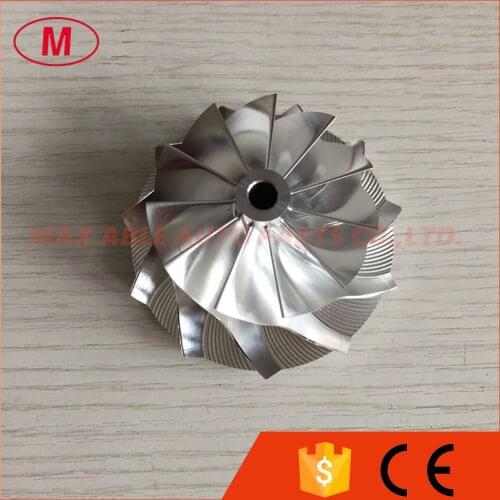 RHF5HB 50.39/68.01mm 11+0 blades Turbocharger Billet/milling/aluminum 2618 compressor wheel