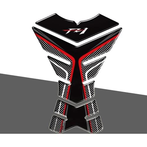 3D Carbon-look Motorcycle Tank Pad Protector Decal Stickers Case for Yamaha FZ1 FZ 1 FZ1N Tank
