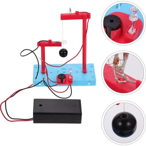 1 Set DIY Earthquake Alarm Toys Children Interesting Science Educational