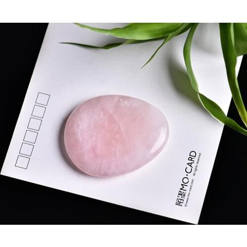 1PC natural rock crystal rose quartz stone obsidian forget worry stone natural mineral DIY gift home decoration reduce pressure
