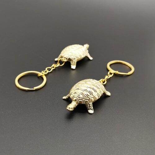 1pc Japanese Cute Money Turtle Temple Small Golden Tortoise Guarding Praying for Fortune Home Furnishing Jewelry Findings