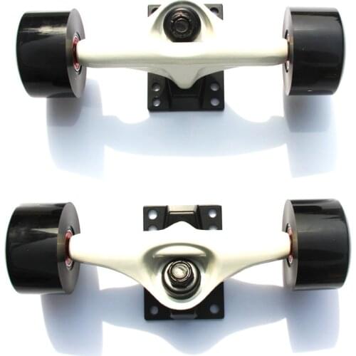 5inch 5V Skateboard Truck with 55X32mm Wheels Complete for 8" Concave skateboard