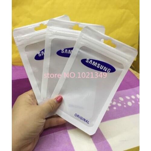 500pcs/lot 9*15cm zip lock bags zipper Plastic Packaging bag for bluetooth earphone headphone packaging for SANSUNG usb Cable