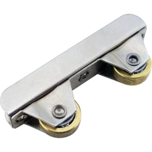 Free shipping 10pieces furniture caster glass door wheel cabinet pulley sliding door wheel ball bearing furniture hardware part