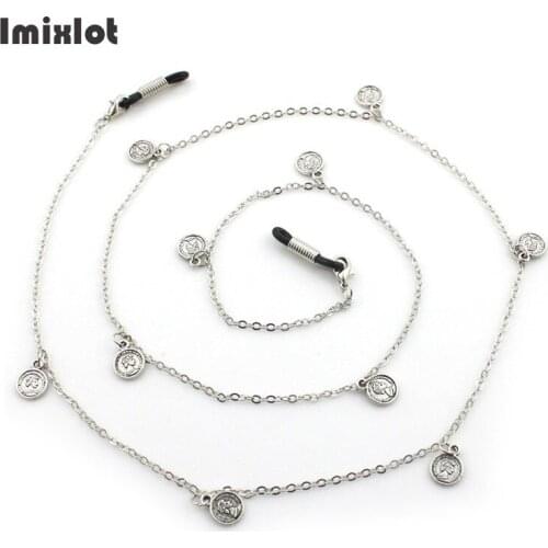 Fashion Beauty Coin Eyeglass Chains Women Sunglasses Holder Reading Glasses Non-slip Lanyard Necklace Metal Eyewear Accessories