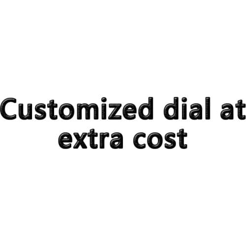 Extra Cost For Customized Dial
