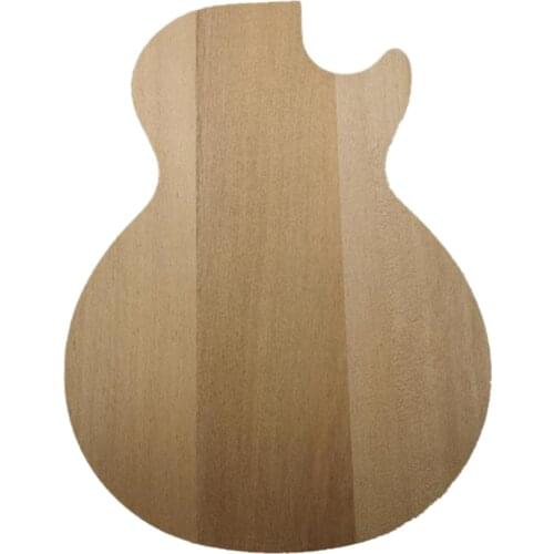 DIY Electric Guitar Body for LPSTD Guitar Unfinished Okoume Mahogany