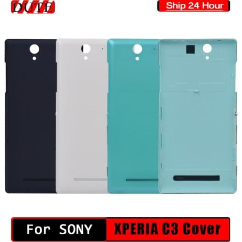 For SONY XPERIA C3 Battery Cover Door S55T S55U D2533 Rear Case Chassis Back Housing+Tools For Sony C3 Battery Cover 5.5" +Tools