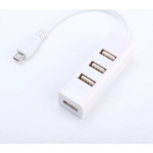 Micro USB To 4 Port OTG Hub For Raspberry Zero For Orange Pi For ODROID For Banana Pi Extension Cable Accessories Hub Adapter