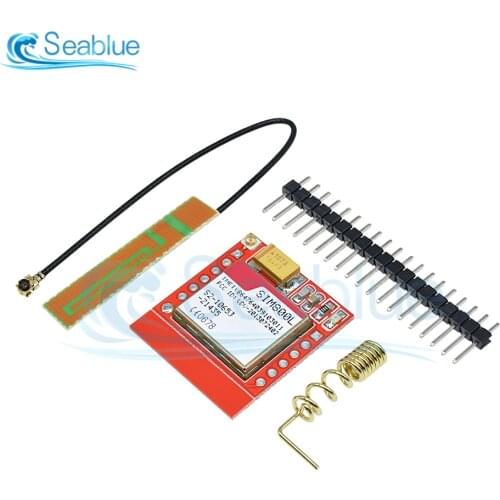 1Set SIM800L GPRS GSM Module Core Quad-band TTL Serial Port IPX Interface PCB Antenna Micro SIM Card For Arduino Smart Phone