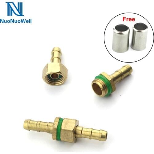NuoNuoWell Soft Pipe Repair Connector 6-13mm Straigh Hose Joint High Pressure Spray Pipe Adapter