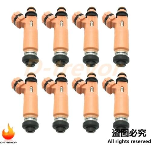 Set of 8 Fuel Injectors 23250-0A020 23209-0A020 4G1652 for Toyota Highlander Solara Lexus ES300 3.0L 3.3L