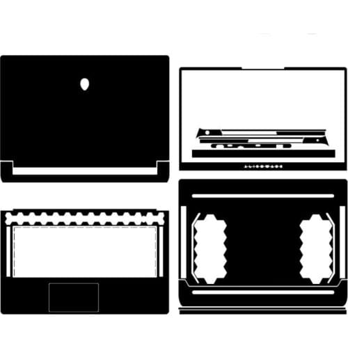 KH Laptop Sticker Skin Decals Cover Protector Guard for Alienware X15 R1 2021