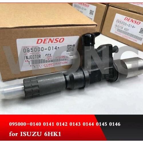 GENUINE AND BRAND NEW DIESEL FUEL INJECTOR ASSY 095000-0141, 095000-0142, 095000-0143 095000-0145, 8-94392261-4 FOR 6HK1 ENGINE