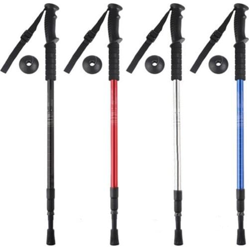60%HOTPortable Telescopic Outdoor Climbing Ultralight Trekking Pole Walking Stick