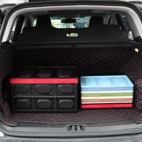50L 30L Car Storage Box Trunk Organizer Tidy Case Large Cargo Foldable Off Road 4x4 Truck Cavacan Van SUV Auto Accessories
