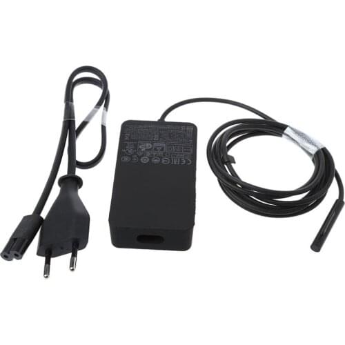High Quality 12V 2.58A 36W Black AC Supply Charger Adapter For Microsoft Surface Pro 3 Pro 4 Tablet Charger EU/US Plug