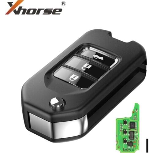 Xhorse VVDI2 For Honda Type Wireless Universal Remote Key 3 Buttons XNHO00EN 1Piece