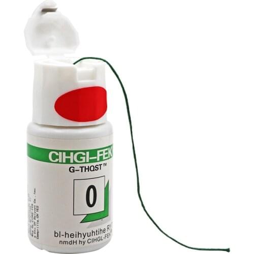 1 bottle Dental Thread Disposable Gingival Retraction Cord Knitted Cotton Line Dentist Material Gingival Cord Retractor Splitter