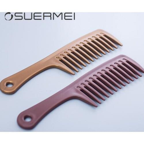 1pc Big Tooth Wide Curls Combs Quality Plastic Large Brush Pear Head