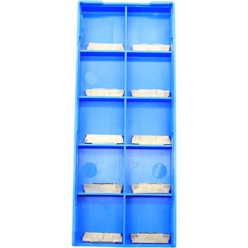 10pcs MGMN200 G H01 aluminum carbide insert Grooving aluminum processing Knife CNC lather Cutting turning tool Holder MGEHR