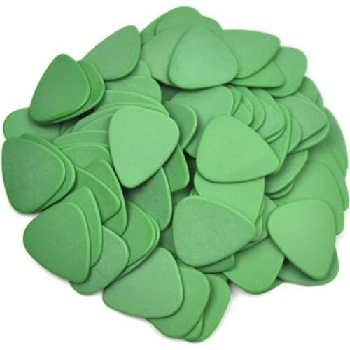 100pcs Extra Heavy 1.5mm 351 Delrin Guitar Picks Plectrums Green