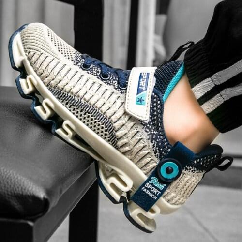 2021 Brand Kids Running Shoes Boys Sneakers Outdoor Children Shoes Bounce New Design Hollow Sole Tenis School Sports Shoes Girls