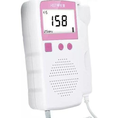 Doppler Fetal Heart Rate Monitor For Pregnant Without Radiation Stethoscope Listening To Fetal Heart Rate Tool